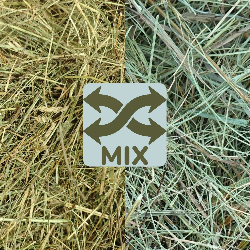 Zkušební krabice sena a otavy - mix -cca 2kg