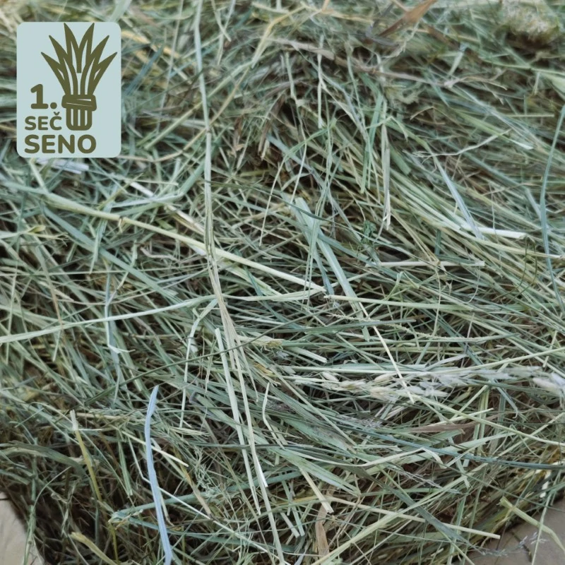 Velká krabice plná sena - min. 6 kg
