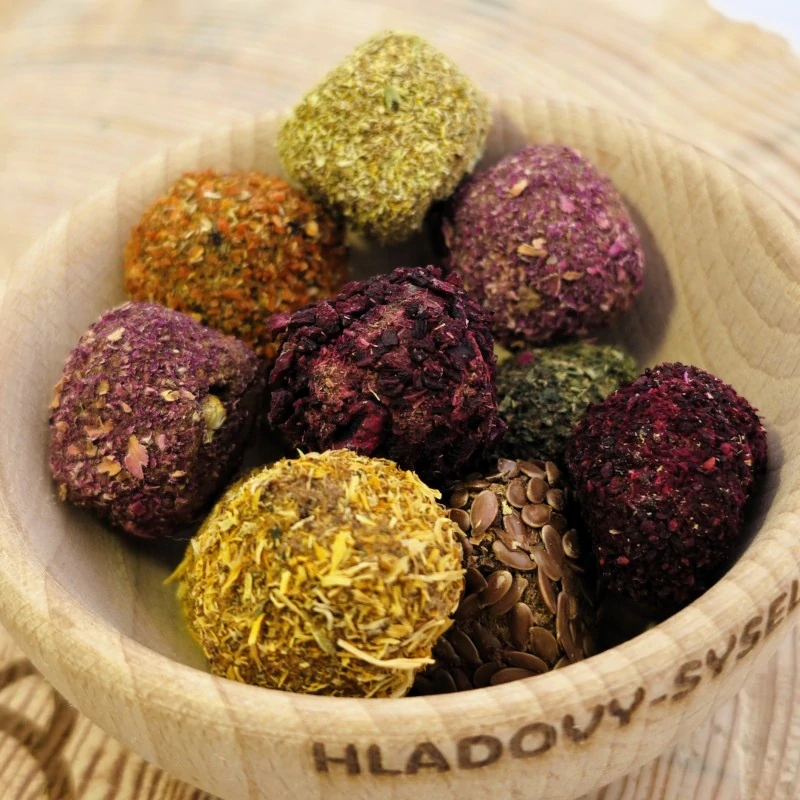 Syslíkovy barevné kuličky