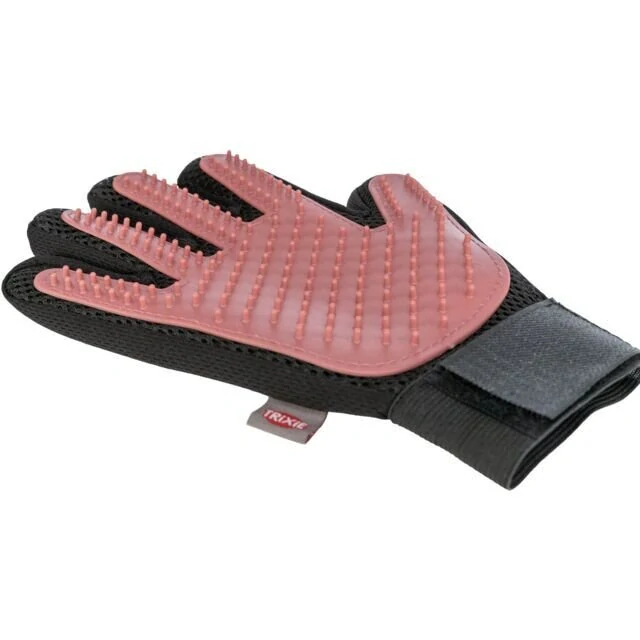 Rukavice k péči o srst