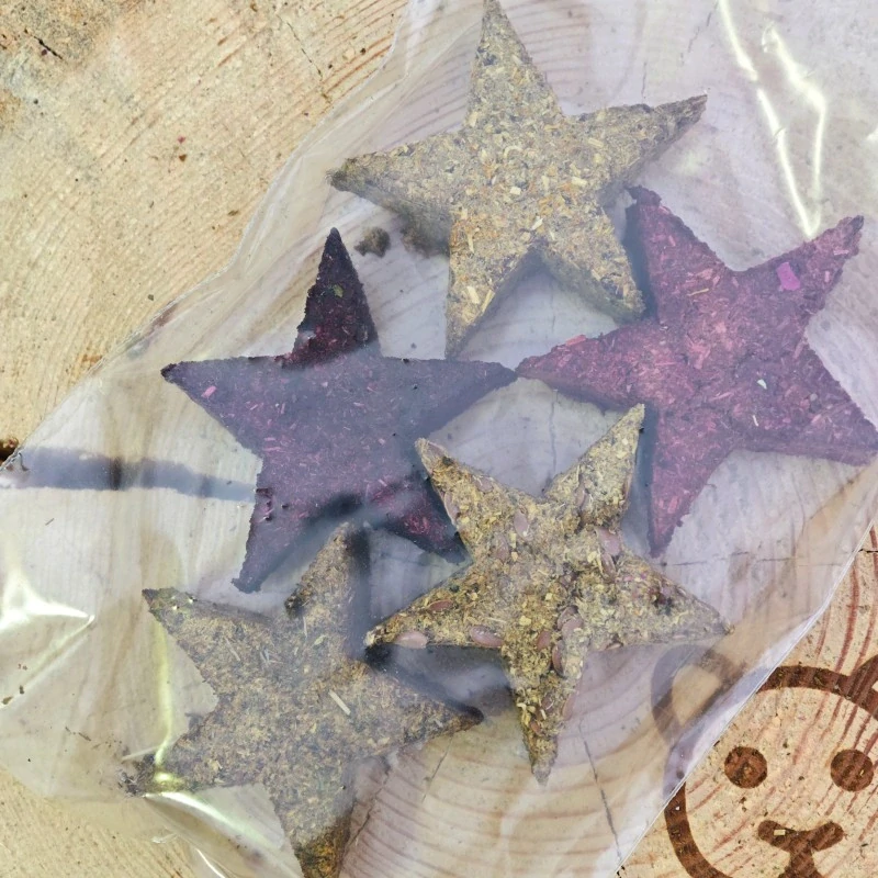 Bylinkové hvězdičky - bazalka, mrkev