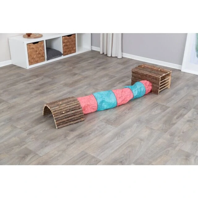 Barevný textilní tunel 