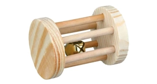 Dřevěný váleček s rolničkou