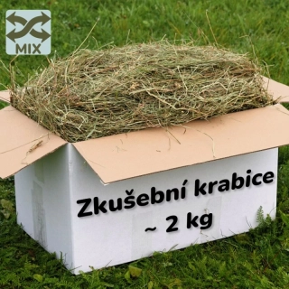 Zkušební krabice sena a otavy - mix -cca 2kg
