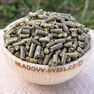 Bezobilné granule pro činčilu