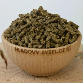 Bezobilné granule pro králíka